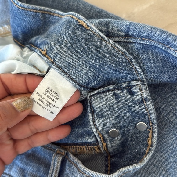 SONOMA Denim Joggers Cargo Utility Women's Blue Jeans Size 6 - Picture 3 of 8